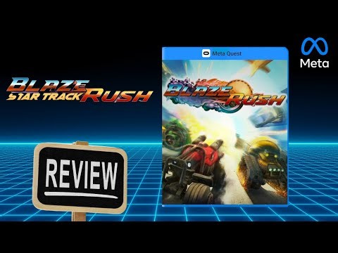Blaze Rush Star Track REVIEW on Quest 3