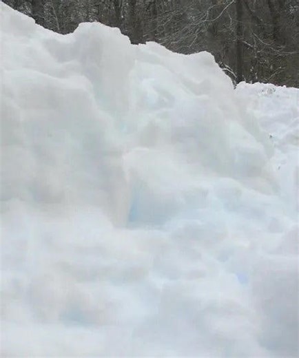 Seeing blue snow in your yard? Here’s the science behind it