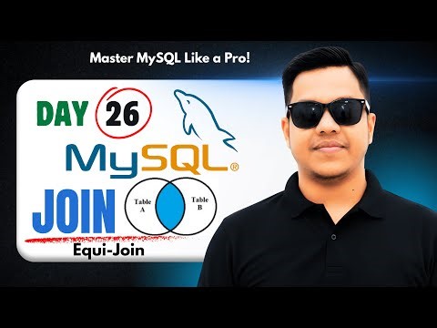 L26: Inner Join (Equi Join) in SQL with Example | Class 12 Semester 4 Computer Science 🎉✨