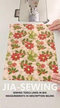 Christmas Tree Ornament🎄🎄🎄✨ | DIY | Quick Sewing Tips No.342