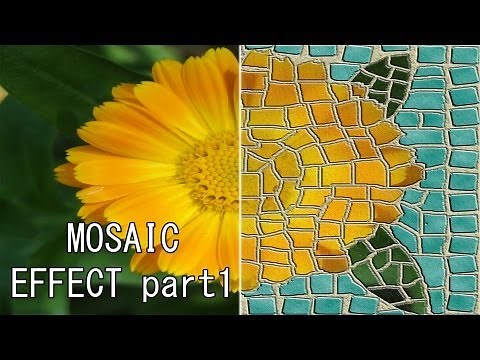 Photoshop CS5 Mosaic Effect Tutorial (Part 1)