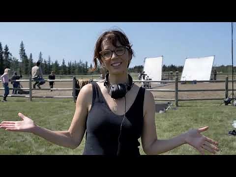 Heartland Season 15 BTS | Michelle Morgan Directing Clip
