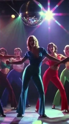 This 70s Vibe is Everything ✨ Love In Motion #disco #dance | Full Song In My Channel |