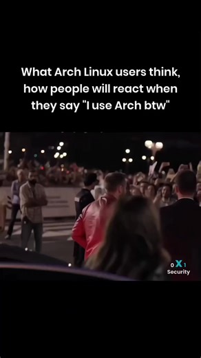 i use arch btw #archlinux #iusearchbtw #linux #linuxdistro #larping