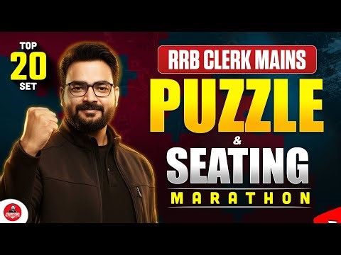 20 Critical MISTAKES to Avoid in RRB Clerk Mains REASONING Puzzles