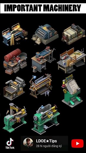 IMPORTANT MACHINERY IN THE SETTLEMENT, Last Day On Earth Survival | LDOE★Tips #ldoe #ldoeguide