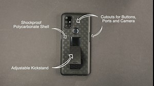 Designed for iPhone 14 Pro Case with Belt Clip Holster - Kickstand Cover Phone Case - Black