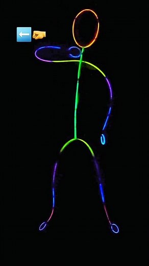 EASY DANCE YOU GUYS HAVE TO LEARN 🤩😄 #glowsticks #dance #shorts