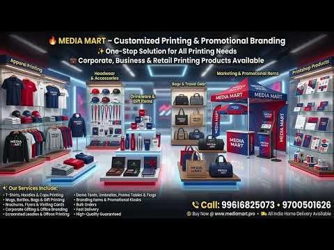 Custom T Shirts Printing Ongole India for Corporate Branding, Events, Promotions & Exhibitions