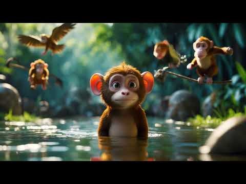 Terrifying Hippo Roar & Monkey Screams | Wild Animal Sounds in 3D