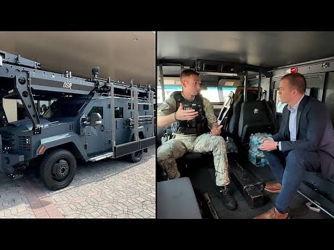 WATCH: Inside a Lenco BearCat armored SWAT vehicle