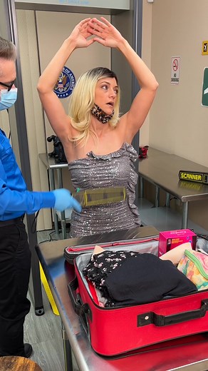 Every Woman’s Worst TSA Nightmare 🤭 #travelnightmare #tsa #travelhell #airtravel #airportsecurity #bulgaria #bulgarian #bulgariatravel #airportsecuritydiaries #spiritairlineshorrorstory