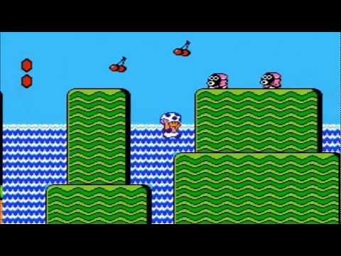 ALL Warp Zone Locations: Super Mario Bros 2 (Nintendo Entertainment System) ✔