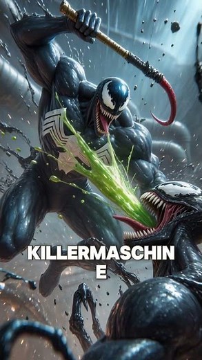 Venom VS Alien #marvel #mysteries #horror #vs #scary #alien #venom #xenomorph