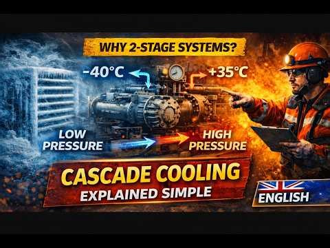 LPG Cargo Refrigeration Explained: Cascade & Two-Stage Compression + Mollier Diagram