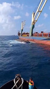 ⚠️ Maritime Safety Awareness: Cargo Loading Operations ⚠️ An incident involving a landing craft highlights the dangers of unsafe cargo loading and improper weight distribution. Every operation — from loading to securing cargo — must strictly follow safety procedures to prevent vessel instability and capsizing. 🛳️ Key Safety Measures: ✅ Follow approved loading plans ✅ Monitor vessel stability and trim ✅ Avoid overloading and uneven weight distribution ✅ Conduct pre-departure safety checks Safety