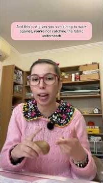 This Is A Darning Egg #sewing #mending