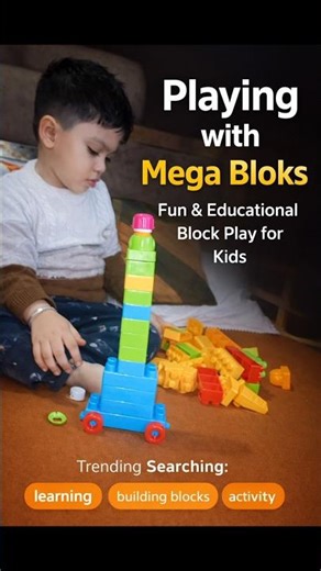 Baby Building Blocks Game 🧱 | Smart Baby Playing Blocks #blockchain