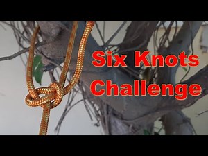 Learn the Basic Knots in the Six Knots Challenge
