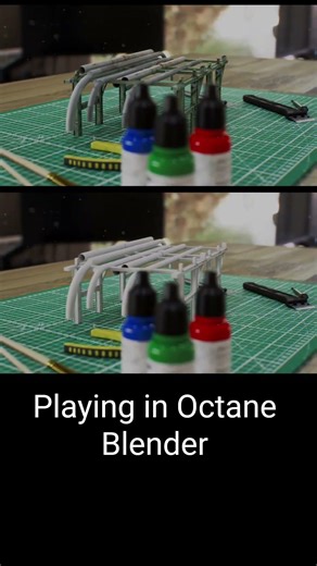 🖱️ Playing in Octane Blender