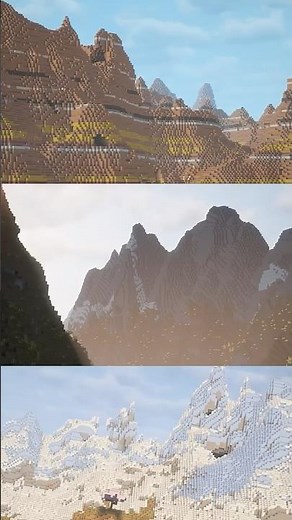 3 BEAUTIFUL Mountain Seeds 🏔️ Minecraft Bedrock/Java 1.21+