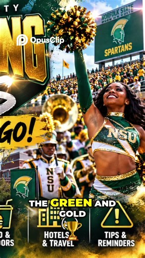 💚💛🔥 NORFOLK STATE HOMECOMING — MORE THAN A GAME! 🔥💛💚 ‪@NorfolkStateUniversityTV‬ ‪@nsuathletics‬