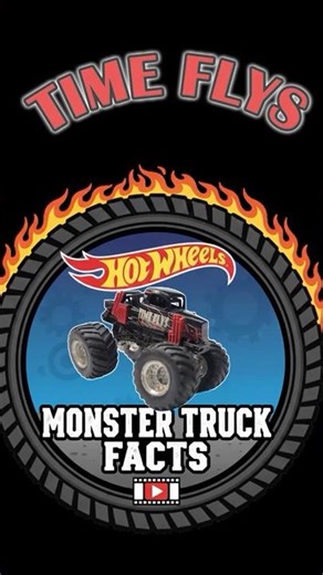Hot Wheels TIME FLYS Monster Truck Facts #monstertruck