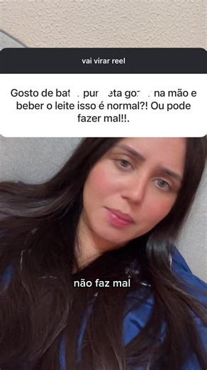 Só vai fazer mal se você não lavar as mãos na hora de fazer a conchinha.