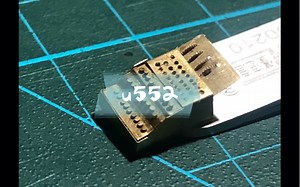 小号手1/48 u552 u型潜艇 模型制作2