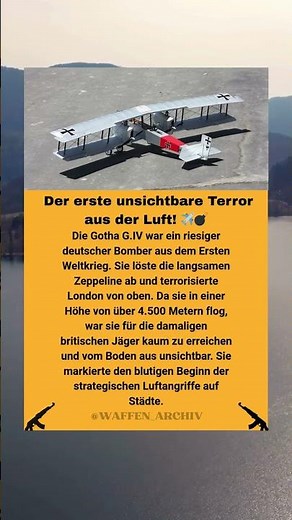 Gotha G.IV: Der erste schwere Bomber der Geschichte 💣✈️