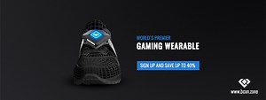 Bcon Is A Wearable PC Gaming Device That Lets You Perform In-Game Actions by Moving Your Foot