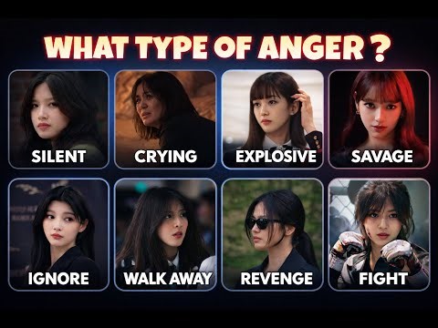 What Type of Anger Do You Have?😳🔥👀 | Personality Quiz