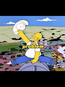 Springfield Burglar Chaos: Homer Saves the Day on a Nuke、 #thesimpsons #simpsons #cartoon #movie