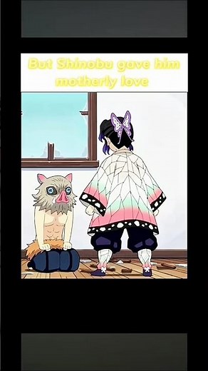 The Mother Inosuke Lost vs. The Love He Found 🦋💔 #anime #demonslayer #shinobu