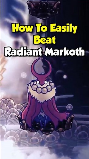 Radiant Markoth Made Easy | Hollow Knight #shorts #hollowknight #hollowknightguide