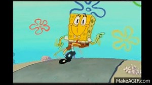 SpongeBob Walk Cycle (BEST QUALITY) on Make a GIF
