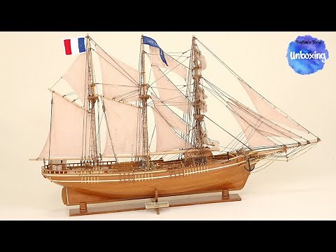 UNBOXING: Maquette Bateau en Bois Artensania Latina
