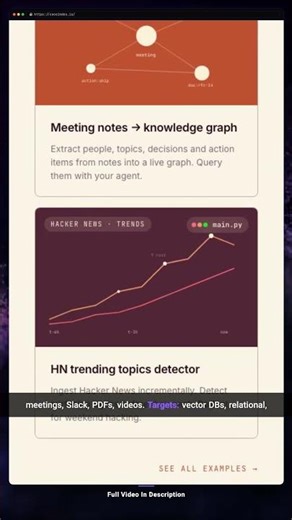 CocoIndex: Incremental Data Layer for AI Agents (Rust + Python) #Shorts