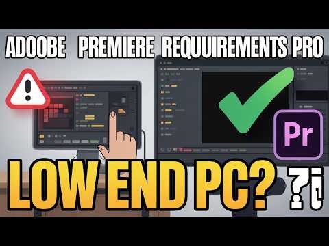 Can Premiere Pro 2026 Run on Low-End PC? Minimum Requirements Explained