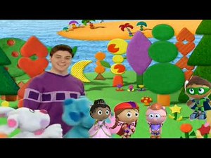 Sneak Peek of Nick Jr's Blues Room Meet Blues Baby Brother Crossover: Shapes Forest