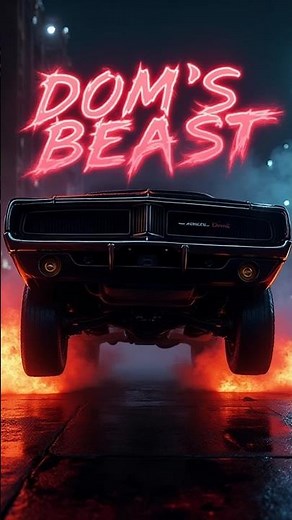 Dom Toretto’s 1970 Dodge Charger – Fast & Furious Legend