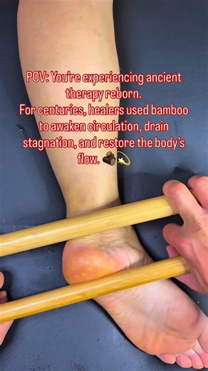 POV: You’re experiencing ancient therapy reborn. For centuries, healers used bamboo to awaken circulation, drain stagnation, and restore the body’s flow. 🪵💫 Each rhythmic tap connects with your meridians — breaking tension, melting fascia, and resetting your nervous system. This isn’t just bodywork… it’s ancient energy medicine for the modern body. ⚡️ Hashtags: #POV #AncientTherapy #BambooMassage #MeridianHealing #FasciaRelease #KinesiologyMassage #EnergyFlow #PainRelief #KinezioAdvancedMassag