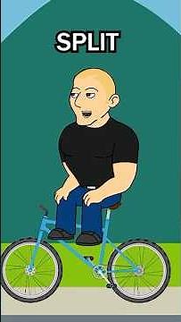Childish Dad doesn’t wear a helmet / punishment day #goanimate