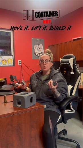 One Nut. One Zip Tie. Problem Solved. Installing Universal Container Nuts with a stacked container? No problem. When you have a container sitting on top and a part already installed in the shield hole, access can be limited — but installation is still simple with the right approach. Tools Needed: ✔ Universal Container Nut ✔ Zip Tie Using a zip tie, you can guide and position the Universal Container Nut exactly where it needs to go—no top access required. Designed for real-world container builds 