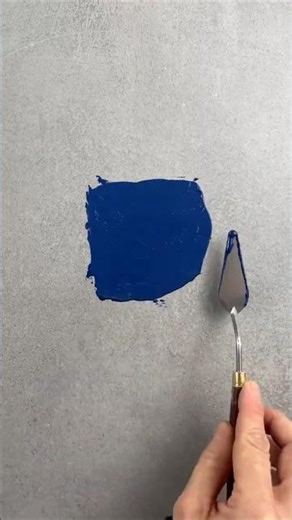 How to Mix Vibrant Blue with Prussian Blue + Gray | Acrylic Color Mixing