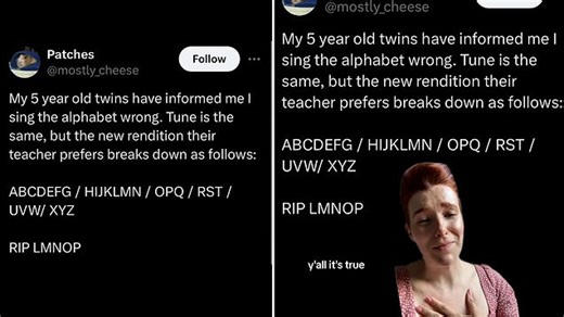 First grade teacher describes teaching the new alphabet song