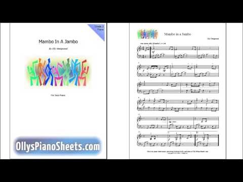 Mambo In A Jambo - Latin Jazz Piano Sheet Music - Grade 2 (ABRSM)