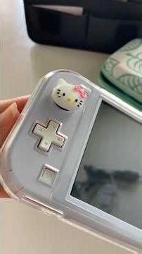 Customizando meu Nintendo Switch Lite #nintendo