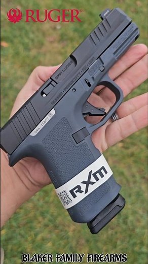 Introducing The New Ruger RXM 9mm Semi Auto Pistol 15+1 with Magpul Enhanced Grip