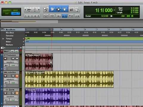 Pro Tools LE 8 Smart Tool Use
